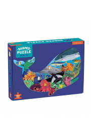 Puzzle ksztaty ycie oceanu 7+ Mudpuppy