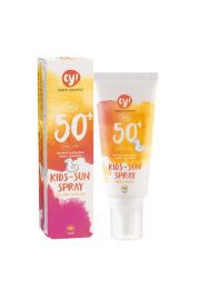 Eco Cosmetics Ey! Spray na soce SPF 50+ Kids - dla dzieci, mineralna ochrona przeciwsoneczna, 100 ml