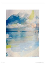 Abstract Sea - plakat premium 40x50 cm