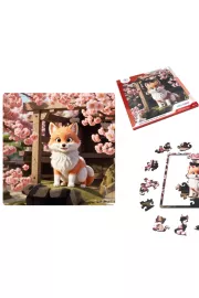 Baby Zenko Puzzle drewniane dla dzieci 30 elementów, puzzle fantastyczne