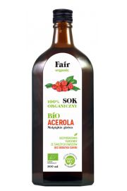 Fair Organic Sok 100% NFC Acerola bezporednio toczony 500 ml Bio