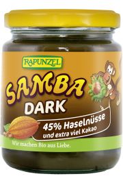 Rapunzel Krem orzechowo-czekoladowy samba dark 250 g Bio