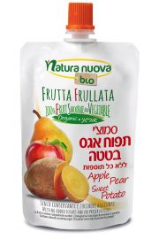 Natura Nuova Przecier owocowo - warzywny jabko - gruszka - batat bez dodatku cukrw 100 g Bio