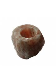 wiecznik z soli himalajskiej (rednica otworu na tea-light 4 cm)