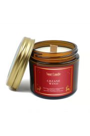 Your Candle wieca sojowa zapachowa z drewnianym knotem grzane wino 120 ml