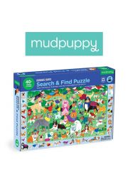 Mudpuppy Puzzle obserwacyjne Park dla psw 64 el.