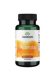 Swanson Acerola 500 mg - suplement diety 60 kaps.