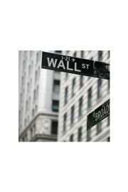 Wall street - plakat premium 40x40 cm