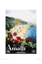 Piddix Amalfi - plakat premium 30x40 cm