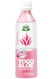Pure Plus Napj aloesowy o smaku jogurtowo-truskawkowym 500 ml