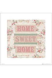 Home Sweet Home - plakat premium 40x40 cm