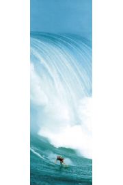 Ogromna Fala - Surfing - plakat 53x158 cm