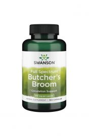 Swanson Butchers Broom Ruszczyk kolczasty 470 mg - suplement diety 100 kaps.