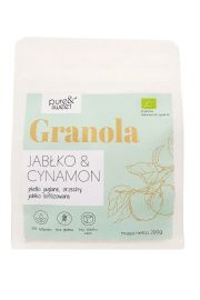 Pure&sweet Granola jabko i cynamon bezglutenowa 200 g Bio
