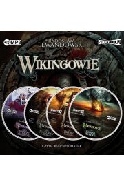 Audiobook Pakiet Wikingowie. Tomy 1-4: Wilcze dziedzictwo, Najedcy z pnocy, Topory i sejmitary, Kraina proroka CD