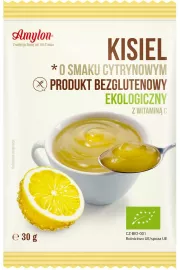 Amylon Kisiel cytrynowy bezglutenowy 30 g Bio