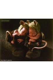 Anne Geddes - mice - plakat