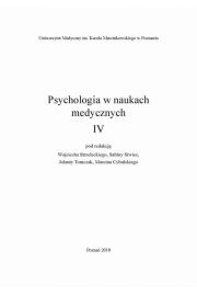 eBook Psychologia w naukach medycznych IV pdf