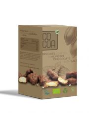 Cocoa Herbatniki mini w czekoladzie migdaowej z sol 80 g Bio