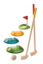 Drewniany mini golf - duy zestaw Plan Toys