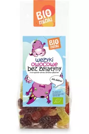 Biominki Wyki owocowe bez elatyny bezglutenowe 100 g Bio