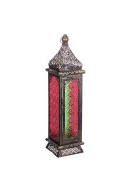 Metalowy marokaski lampion - redni