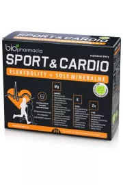 Biofarmacja Sport & Cardio elektrolity + sole mineralne Suplement diety 14 sasz.