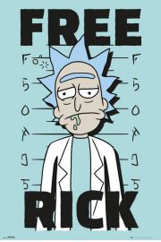 Rick and Morty Free Rick - plakat 61x91,5 cm