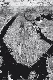 Nowy Jork Manhattan Krikko - plakat 61x91,5 cm