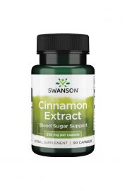 Swanson Cynamon Extract 250 mg - suplement diety 90 kaps.