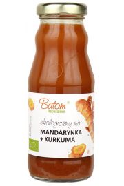 Batom Sok mandarynka + kurkuma NFC 200 ml Bio