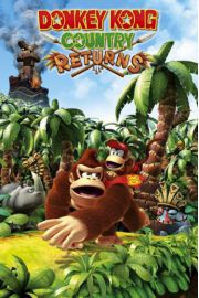 Nintendo Wii Donkey Kong Powraca - plakat