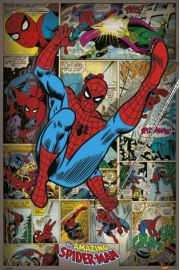 Marvel Comics - Spiderman Retro - plakat 61x91,5 cm