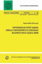 eBook Eksperymentalne aspekty badania korelacji femtoskopowych w zderzeniach relatywistycznych cikich jonw pdf
