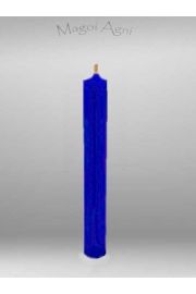 MagoiAgni Niebieska Świeca z wosku 9x1,2 cm