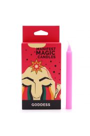 Manifest Magic Candles Goddess, Magiczne wiece Intencyjne Bogini, 12 szt