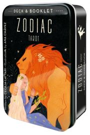 Talia Zodiac Tarot, wersja angielska w metalowym pudeku
