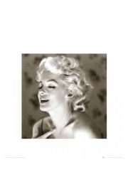 Marilyn Monroe glow - plakat premium 40x40 cm
