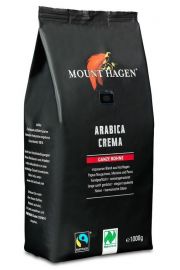 Mount Hagen Kawa ziarnista Arabica 100% crema fair trade 1 kg Bio