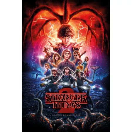 Stranger Things Sezon 2 - plakat 61x91,5 cm - sklep CzaryMary.pl