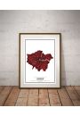 Crimson Cities - London - plakat 40x50 cm