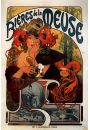 Bi?res de la Meuse Alfons Mucha - plakat 59,4x84,1 cm