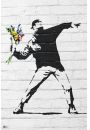 Banksy Zamieszki - plakat 61x91,5 cm