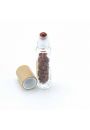 Gemstone Essential Oil Roller Bottle, czerwona jaspis, drewniana zakrtka