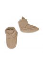 Buciki niechodki polarowe beowe Teddy Fleece Beige 3-6m