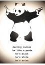 Banksy Destroy Racism - plakat 39,5x55 cm