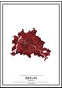 Crimson Cities - Berlin - plakat 70x100 cm