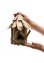 Drewniany domek dla ptakw, nacienny