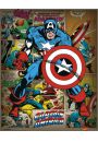 Marvel Comics - Kapitan Ameryka Retro - plakat 40x50 cm
