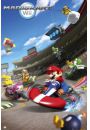 Nintendo Wii Mario Bros Kart - plakat